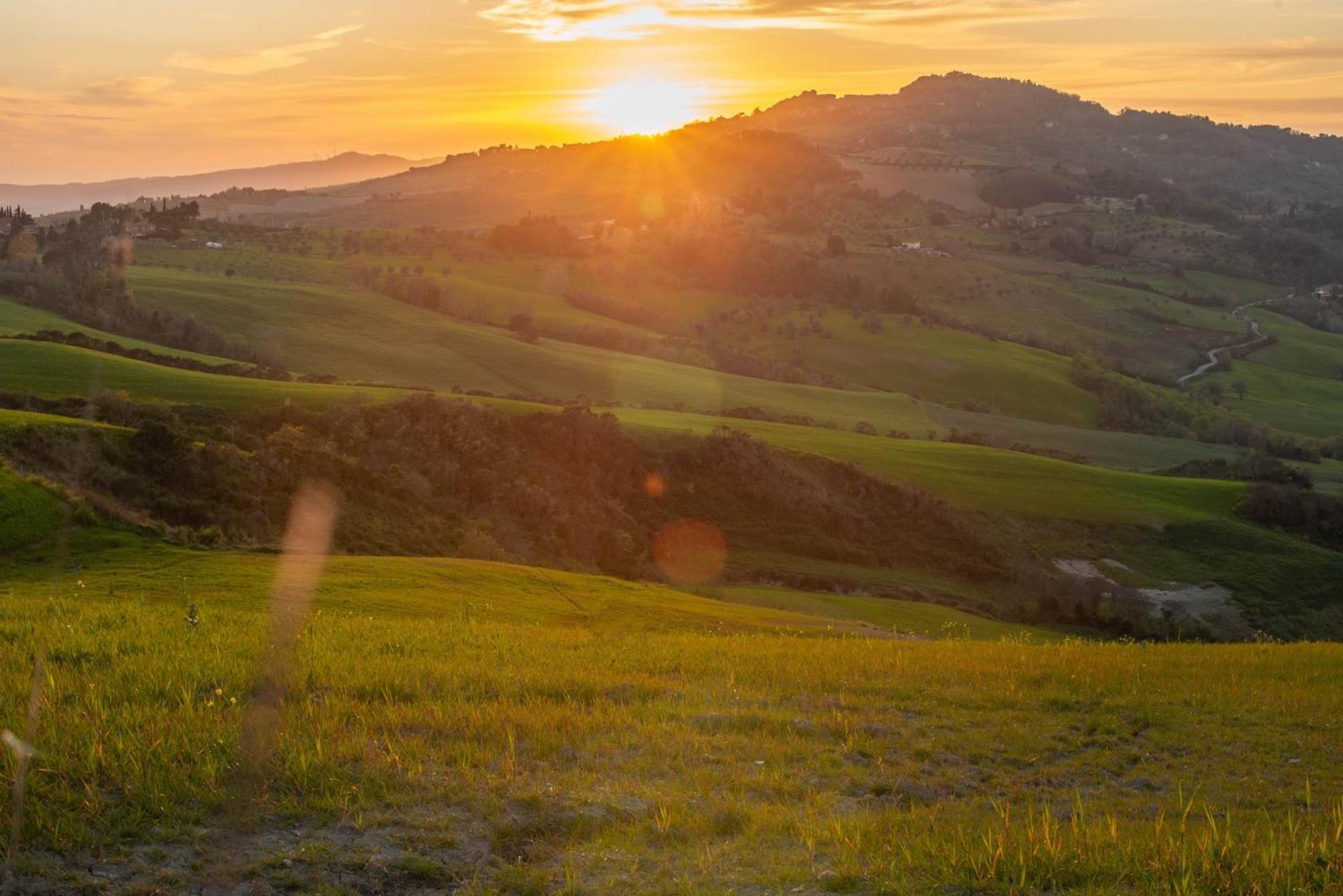 Agriturismo Villa Felice Volterra Eksteriør billede
