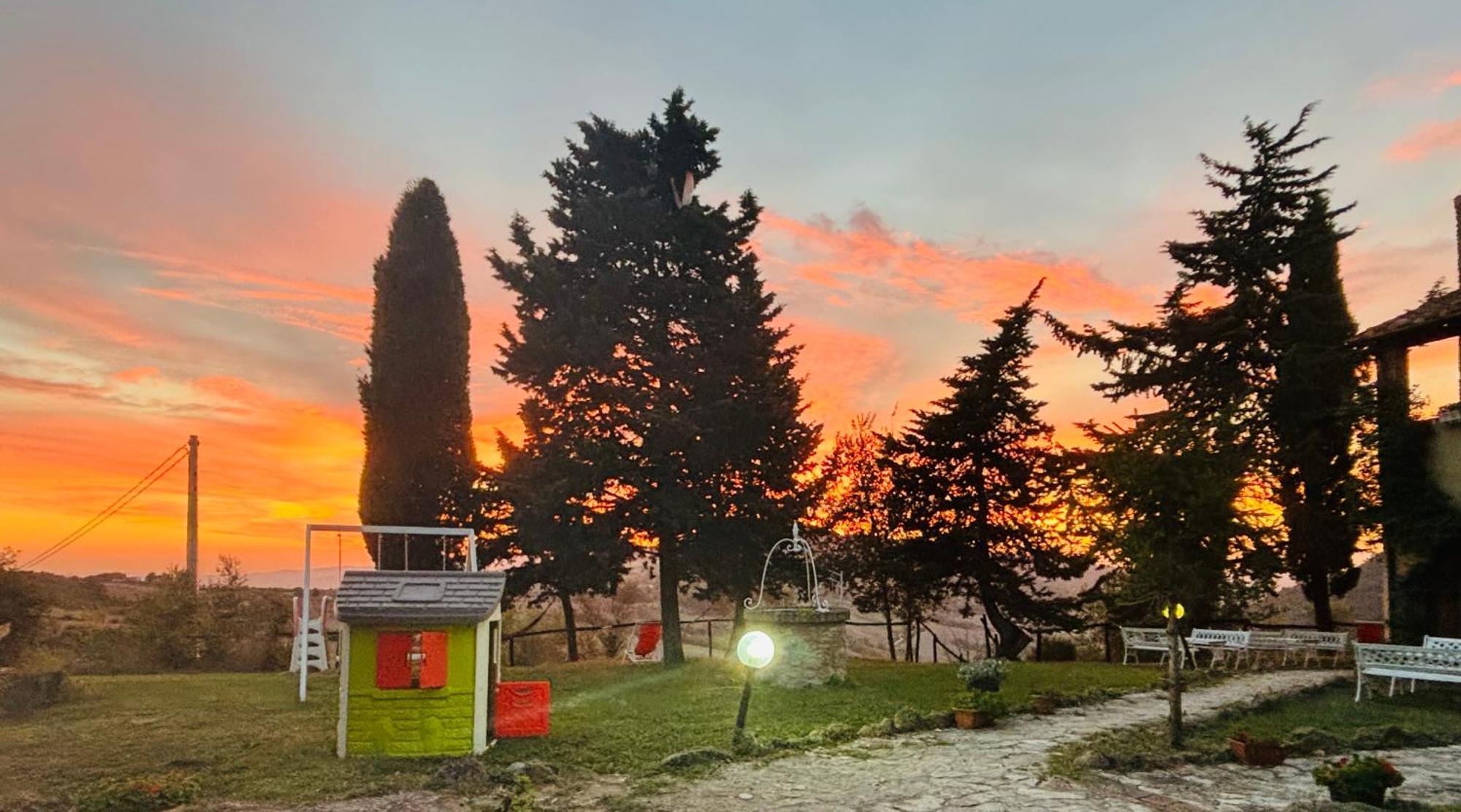 Agriturismo Villa Felice Volterra Eksteriør billede